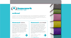 Desktop Screenshot of 4homework.nl